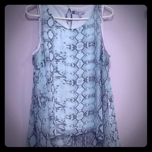 Jennifer Lopez Double Camisole High -Low Top - Picture 1 of 6